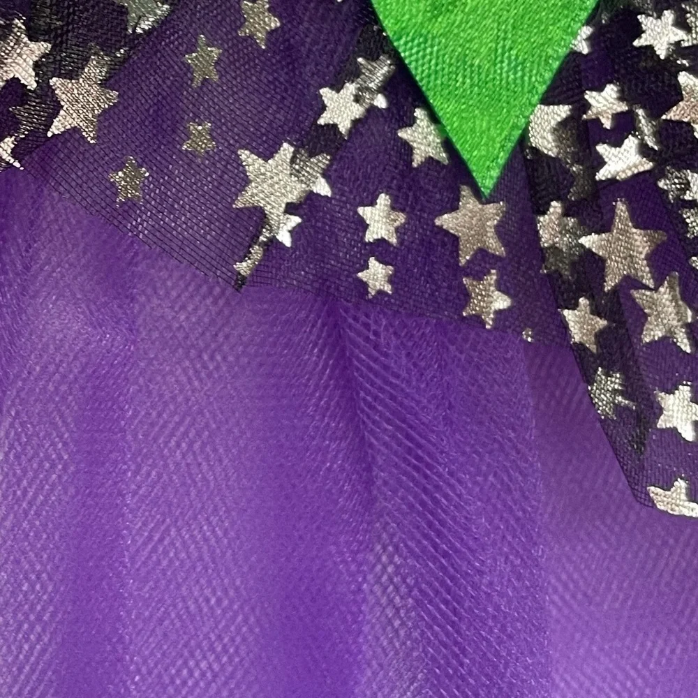 Rubie’s Pet Shop Boutique Purple Star print Dog Cat Pet Dress Tutu